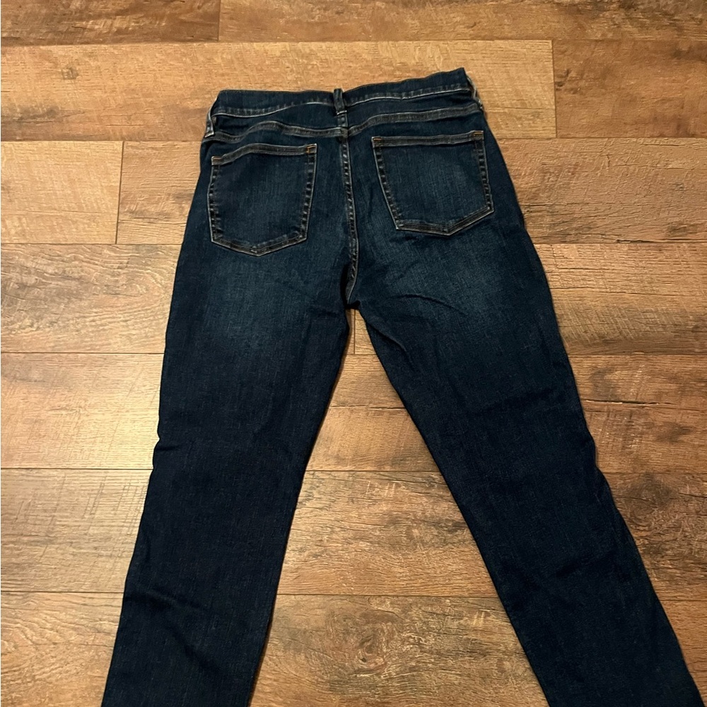 📦 J. Crew Dark Blue Women's Straight Leg Jeans - Picture 5 of 5